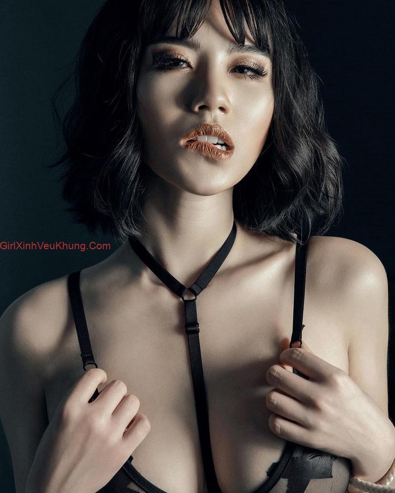 Linh Miu sexy nóng bỏng vú khủng
